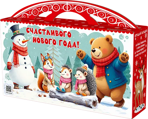Портфель макси широкий  "Затейники в лесу"