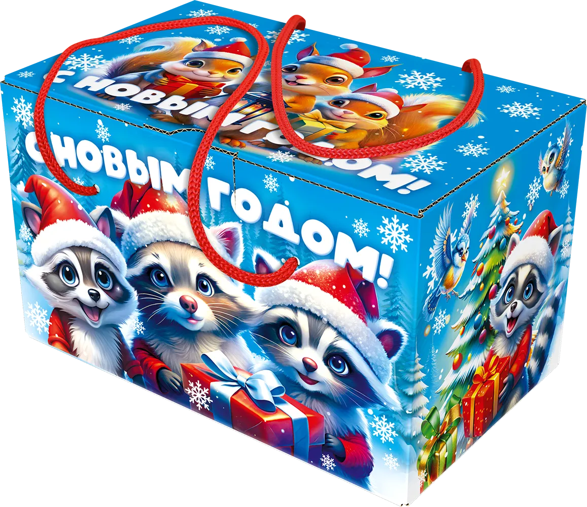 Посылка "Еноты и друзья"